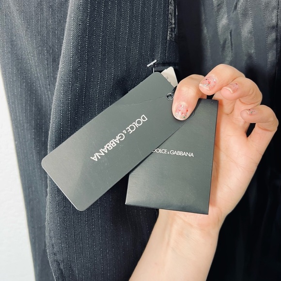 $1475 DOLCE & GABANNA Virgin Wool Blazer Suit Coat 48 NWT - Picture 12 of 12